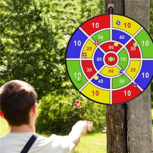 29" Large Dart Board for Kids, Kids Dart Board with Sticky Balls, Boys Toys - Picture 6 of 6